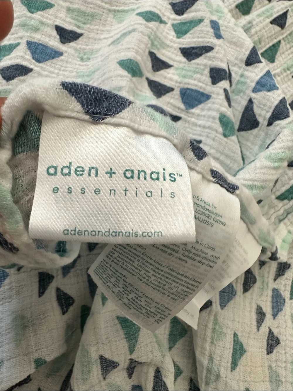 100% Cotton Swaddle Designs Baby Muslin - Pink & Blue Patterns